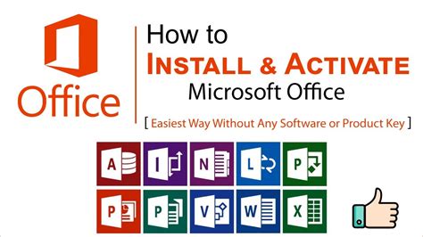 Activating Microsoft Office .